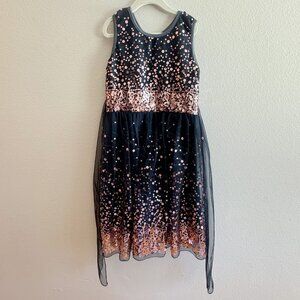 Crystal Doll Sequins Sleeveless Dress
